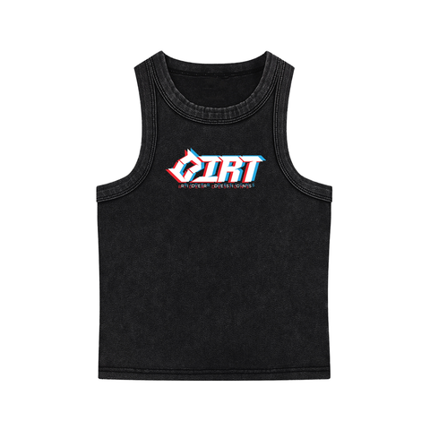 3D Snow Washed Women's Tank
