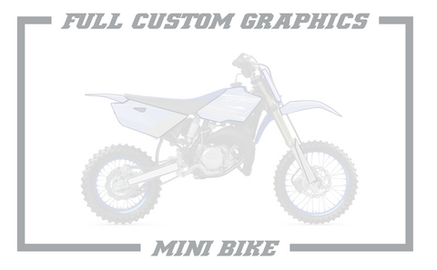 Full Custom Graphics; Mini Bikes