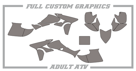 Full Custom Graphics; Adult ATV